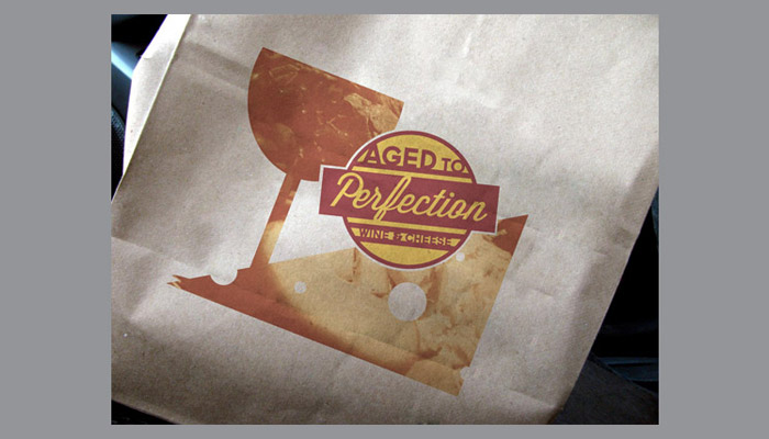 aged to perfection grocery bag