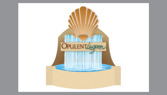 opulent lagoon monument sign