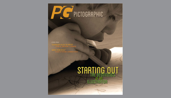 pictographic mag cover